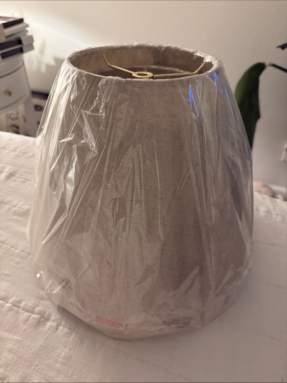 Neutral Linen Table Lamp Shade Set